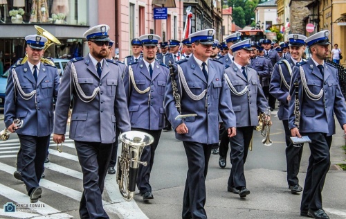 Uroczyste obchody 100-lecia Policji Państwowej w Żywcu