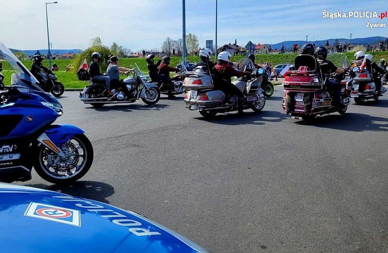 Motocykliści z żywieckiego klubu motocyklowego rozpoczęli sezon