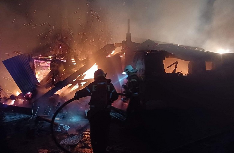 Pożar budynku mieszkalnego w Radziechowach
