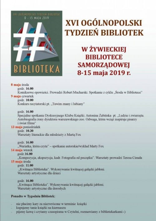XVI Tydzień Bibliotek w Żywcu
