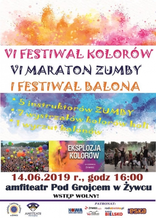 Festiwal Kolorów ponownie w Żywcu