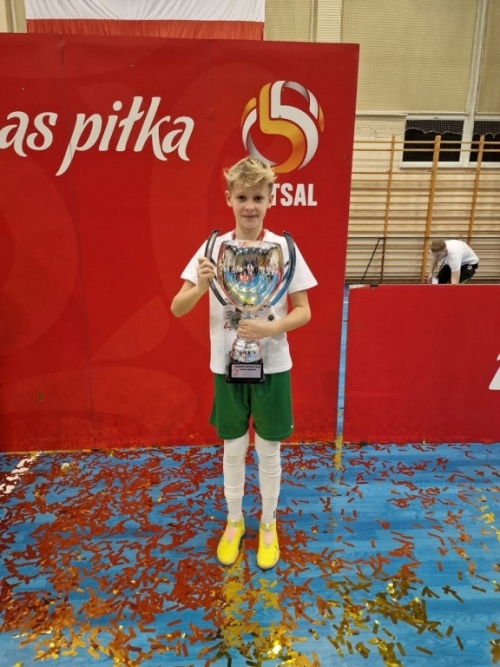 Antoni Witkowski z WiceMistrzostwem Polski w Futsalu