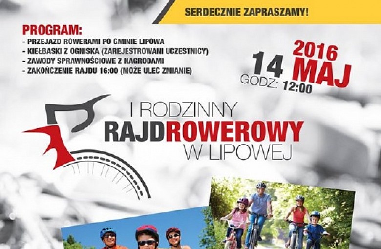 I Rodzinny Rajd Rowerowy w Lipowej