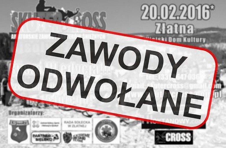 Zawody odwołane