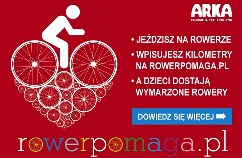 Rower pomaga