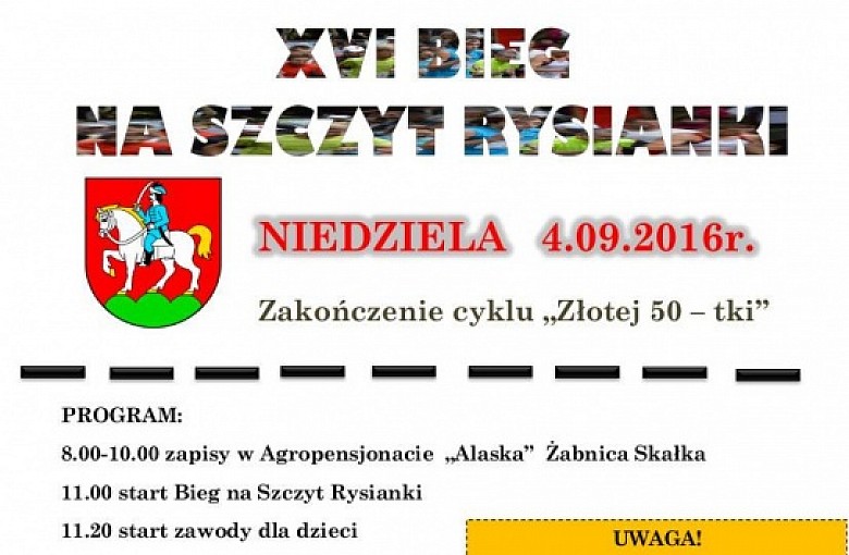 XVI Bieg na szczyt Rysianki