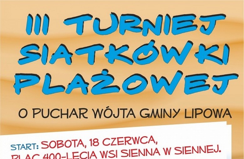 III Turniej Siatkówki Plażowej