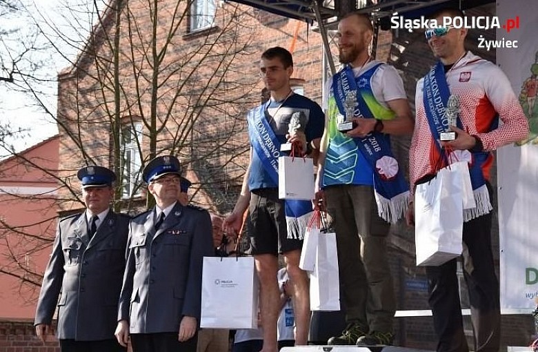 Policjant z Żywca na podium