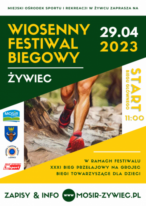 Wiosenny Festiwal Biegowy - zapisy