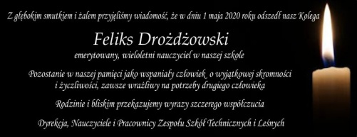 Zmarł Feliks Drożdżowski