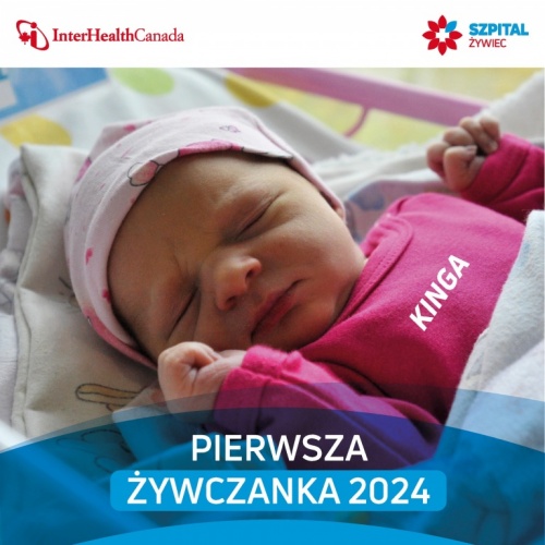 Kinga to pierwsza Żywczanka urodzona w Żywcu w Nowym Roku!