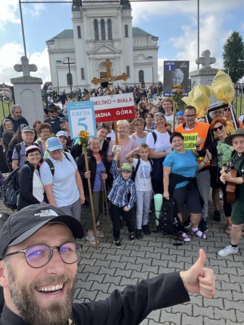 Bielsko-żywieccy pielgrzymi po pięciu dniach drogi