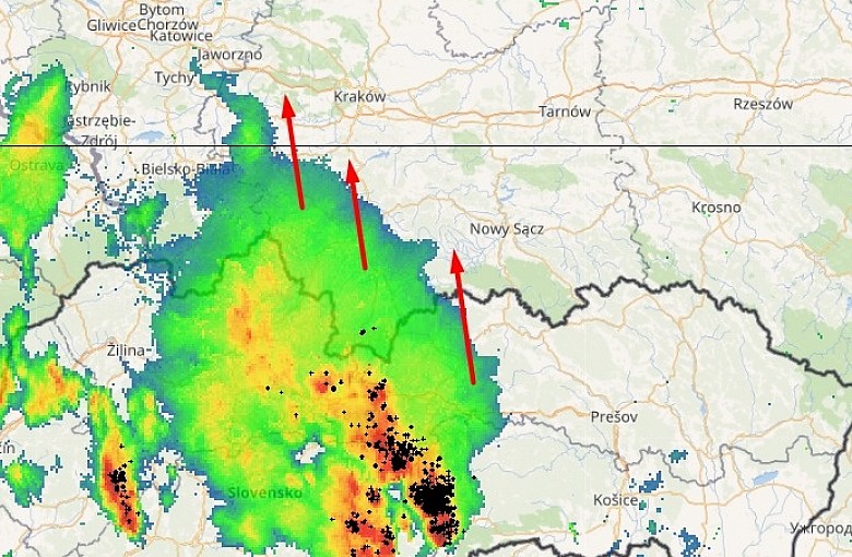 UWAGA! Wydano najwyższy stopień zagrożenia