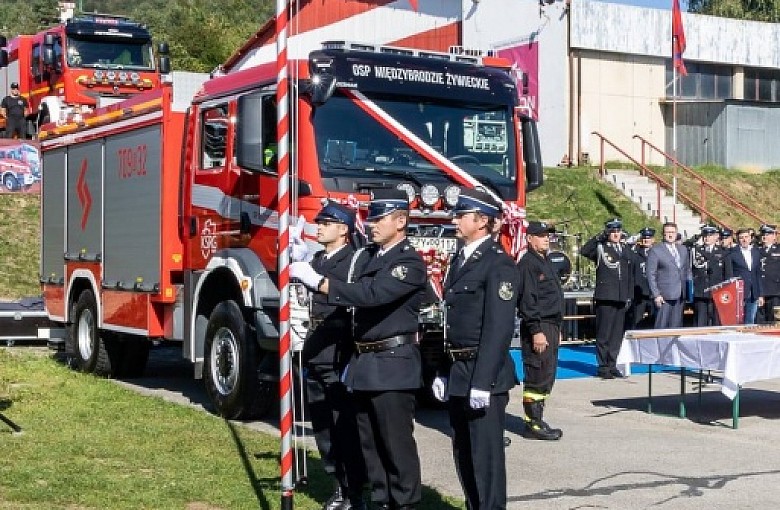 Nowy Wóz Strażacki dla OSP w Międzybrodziu Żywieckim