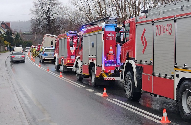 Milówka. Groźne zdarzenie na drodze