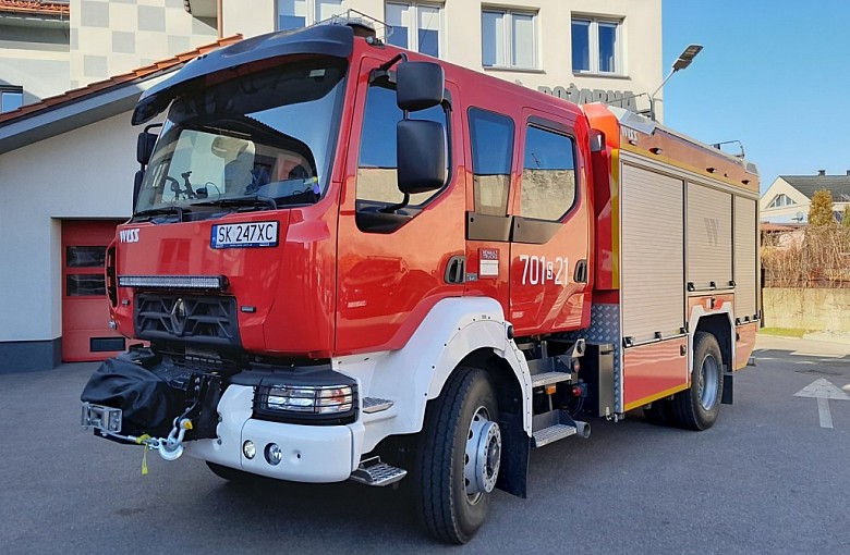 Nowy samochód ratowniczo-gaśniczy na wyposażeniu JRG PSP w Żywcu
