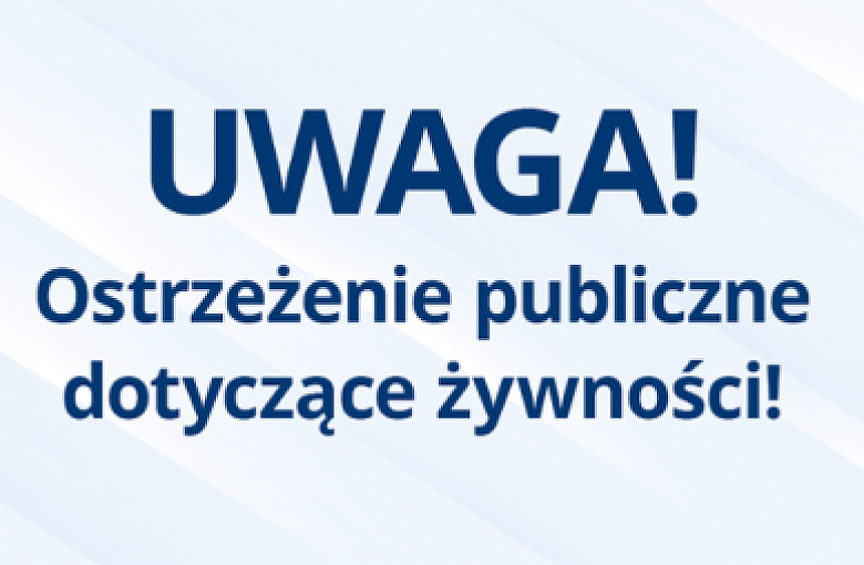 Ostrzeżenie publiczne dotyczące żywności: Wycofanie kolejnych partii wyrobów rybnych