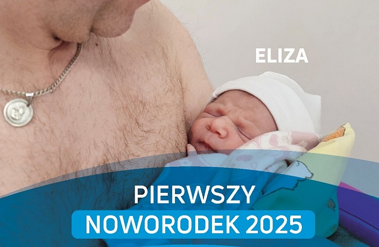 Eliza z Jeleśni pierwszym noworodkiem 2025 w Szpitalu Żywiec