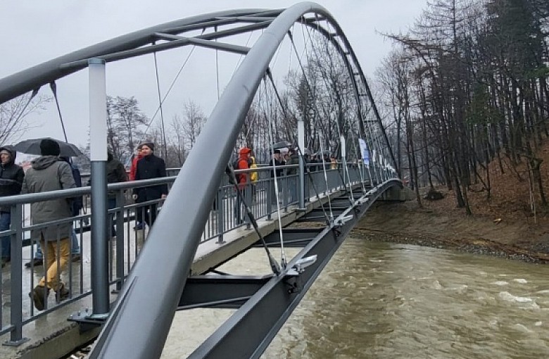 Żywiec. Kładka na Sole oficjalnie otwarta