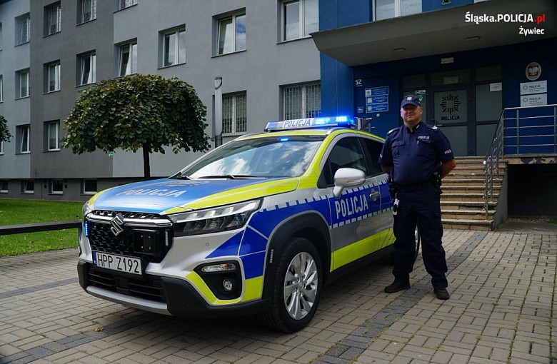 Nowy radiowóz dla policjantów z Gilowic