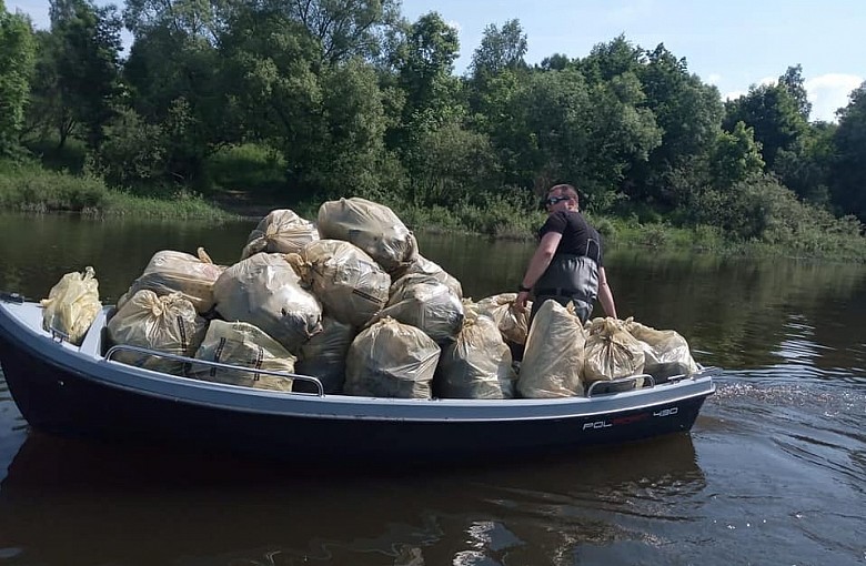 Kolejna akcja sprzątania i kolejne pełne worki