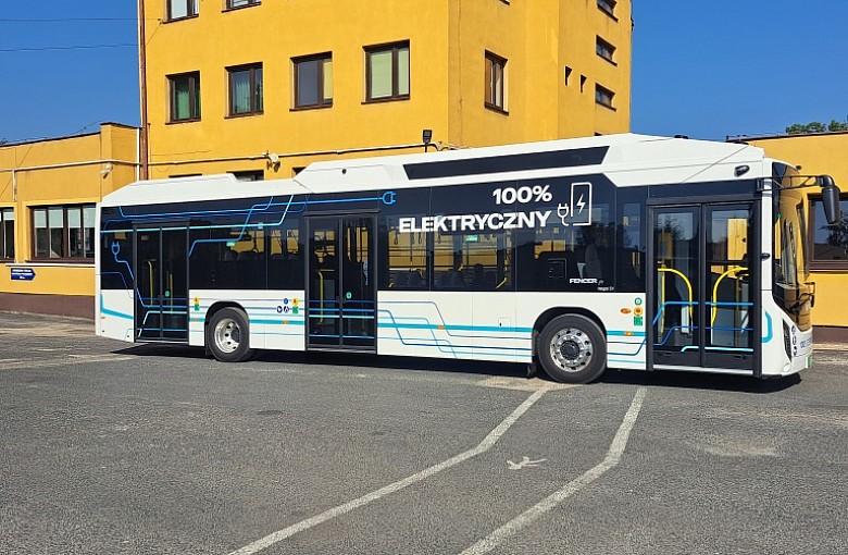 Autobus elektryczny na testach w MZK Żywiec