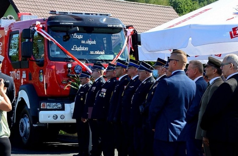 Jubileusz 75-lecia Ochotniczej Straży Pożarnej w Bystrej