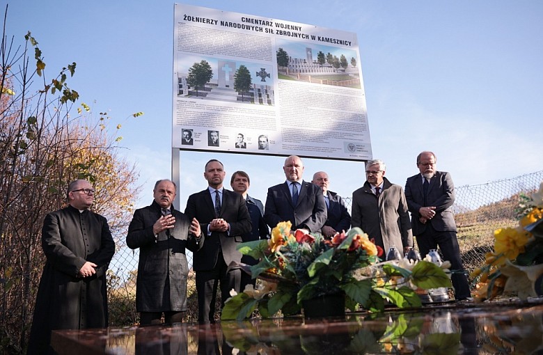 W Kamesznicy powstanie cmentarz dla żołnierzy NSZ ze zgrupowania „Bartka”
