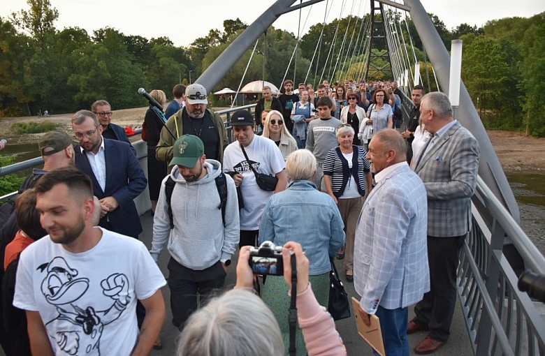 Nowa kładka do amfiteatru otwarta. Z tej inwestycji wszyscy możemy być dumni 