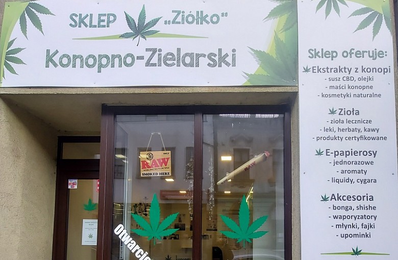 Sklep Konopno-Zielarski "Ziółko"  zaprasza do nowo otwartego sklepu w Żywcu