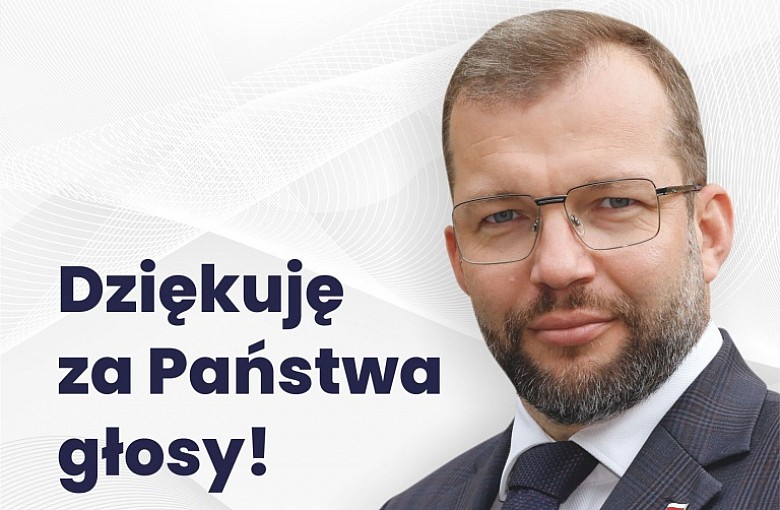 Grzegorz Puda: bardzo dziękuję za Państwa zaufanie! 