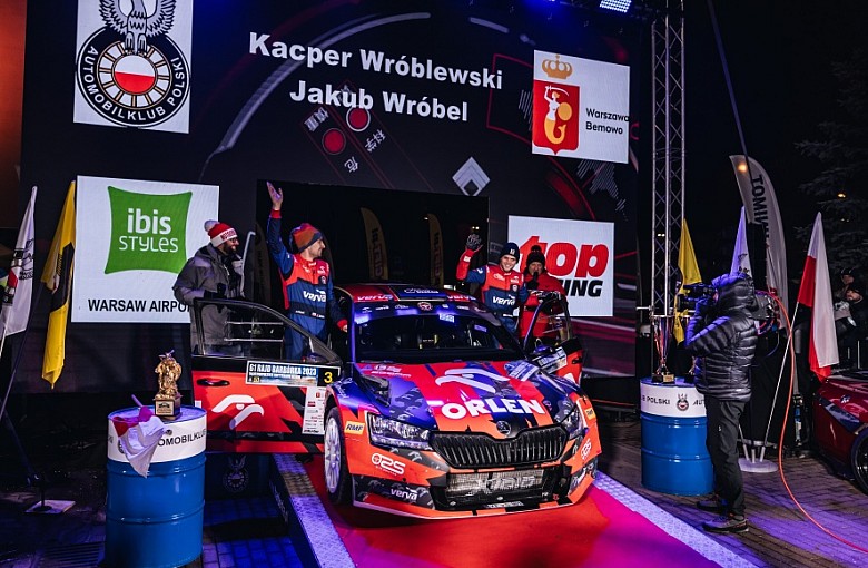 Kacper Wróblewski: Skończyliśmy 61 Rajd Barbórka na 2. miejscu w klasyfikacji generalnej