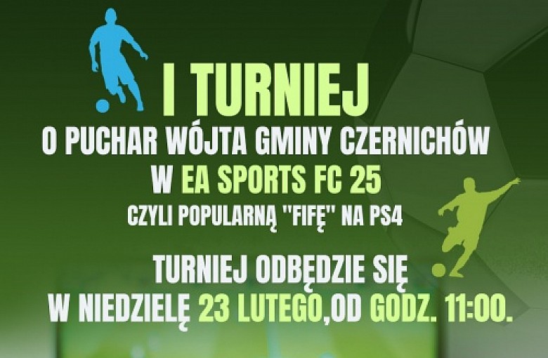 Ruszyły zapisy na pierwszy turniej e-sportowy w Gminie Czernichów w FC 25!