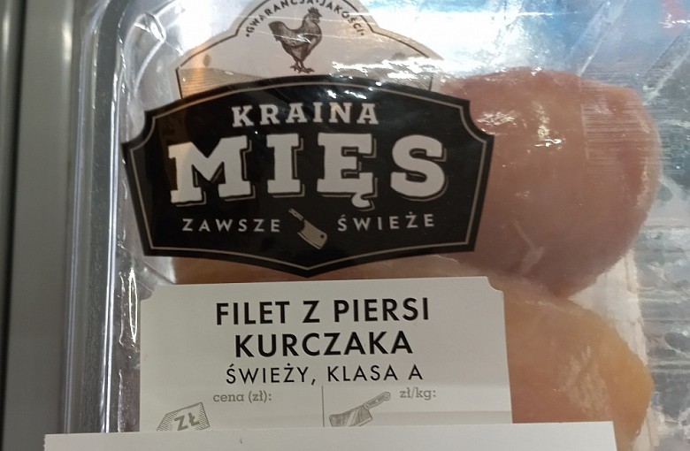 Ostrzeżenie publiczne dotyczące żywności: bakteria salmonella Enteritidis w jednej partii produktu