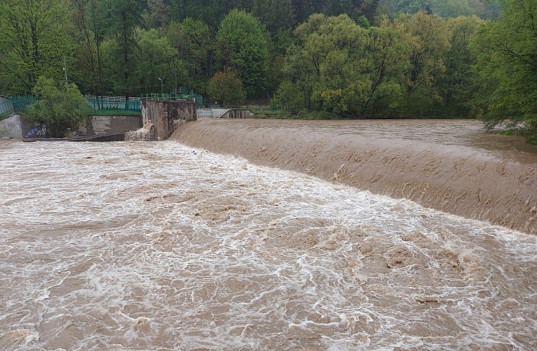 Powiat Żywiecki: obniża się poziom wody w rzekach