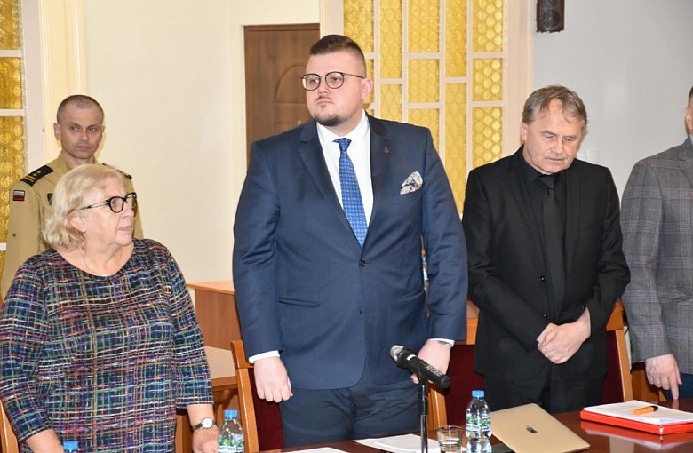 Łukasz Ecimowicz objął mandat radnego powiatowego