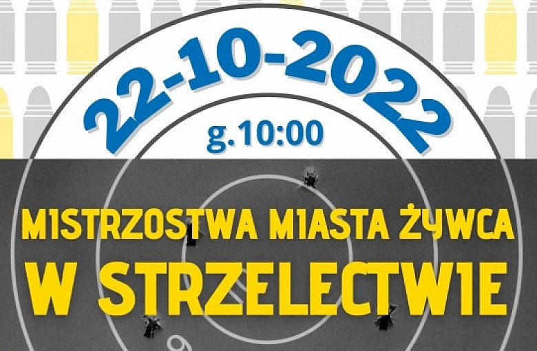 Zbliżają się Mistrzostwa Miasta Żywca w Strzelectwie