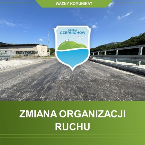 Gmina Czernichów: Zmiana organizacji ruchu