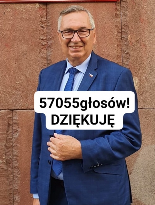 Stanisław Szwed otrzymał ponad 57 tysięcy głosów