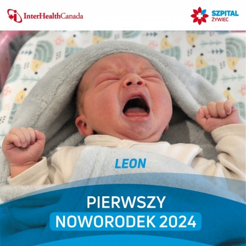 Leon to pierwsze dziecko urodzone w Żywcu w 2024 roku